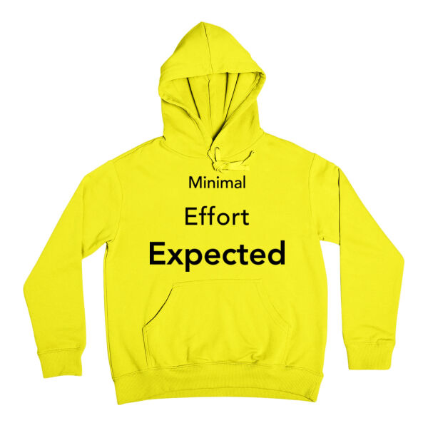 Minimal Effort Hoodie 2 Thumbnail